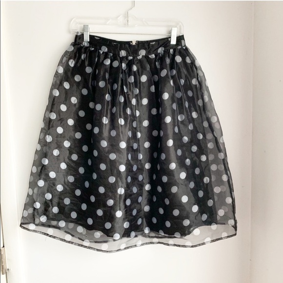 Forever 21 - Polka Dot Tulle Skirt - Small - Picture 1 of 4